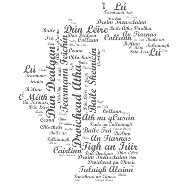 Map of Louth County